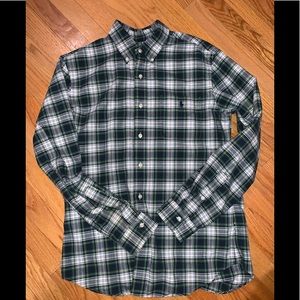 Men’s Polo Ralph Lauren plaid button up Large